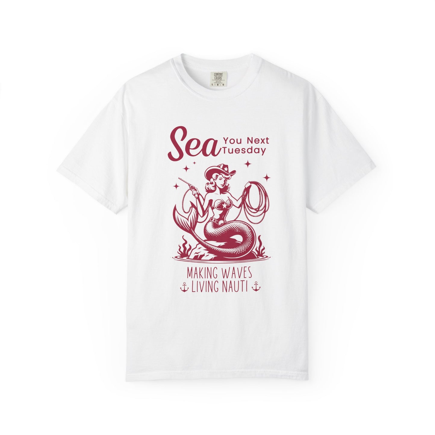 Mermaid Cowgirl red 1717