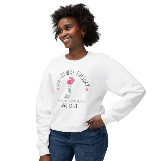 Sea you next Tuesday Unisex Lightweight Crewneck Sweatshirt