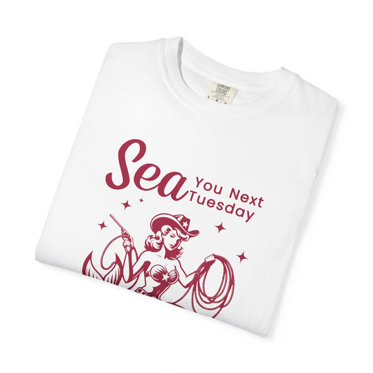 Mermaid Cowgirl red 1717